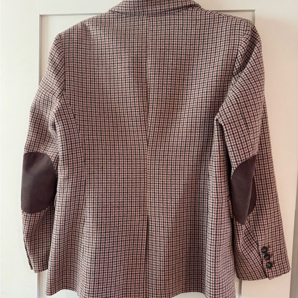 Maje Elbow Patch Single-Breasted Blazer - image 5